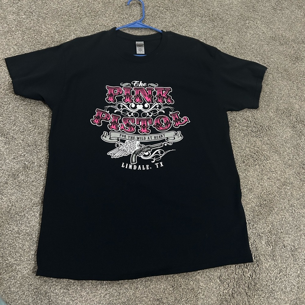 Like new. Miranda Lambert Pink Pistol Tshirt. Never worn. Large.